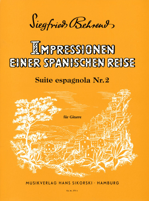Impressionen einer spanischen Reise Band 2  für Gitarre  