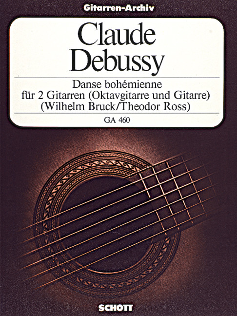Danse bohémienne  für 2 Gitarren  Partitur