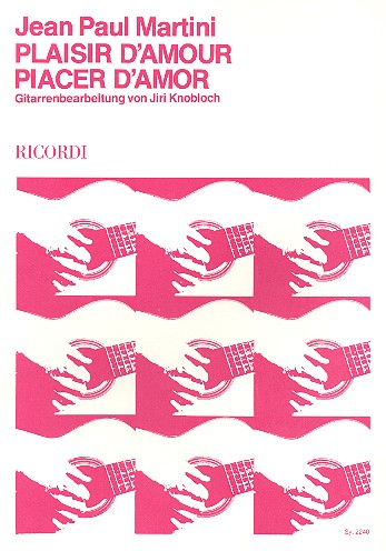 Plaisir d'amour  für Gitarre  