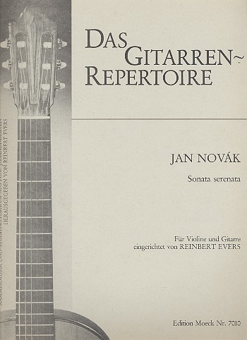 Sonata serenata  für Violine und Gitarre  Partitur und 1 Stimme