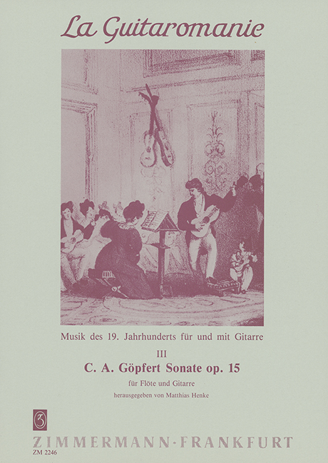 Sonate op.15  für Flöte und Gitarre  