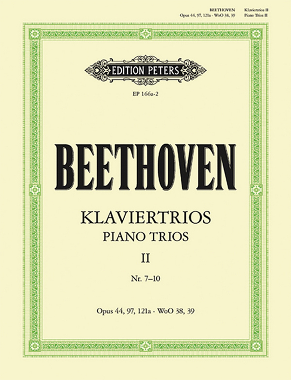 Klaviertrios Band 2&nbsp;&nbsp;für Violine, Violoncello und Klavier&nbsp;&nbsp;