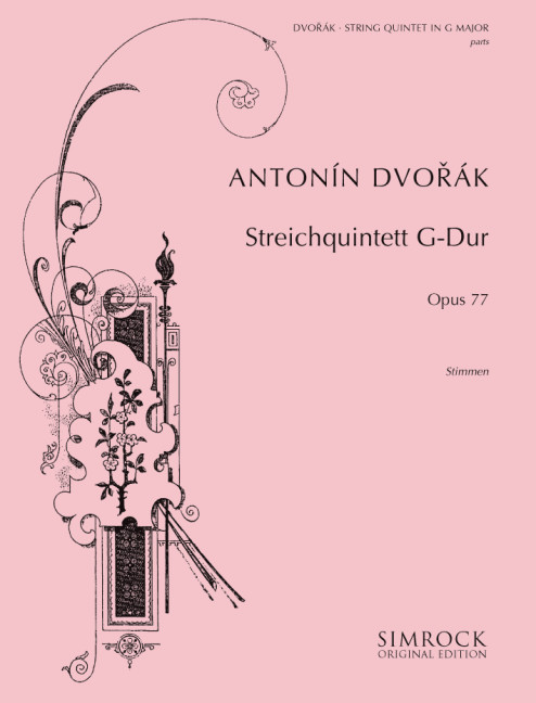 Streichquintett G-Dur op.77&nbsp;&nbsp;für Streichquartett und Kontrabass&nbsp;&nbsp;Stimmen