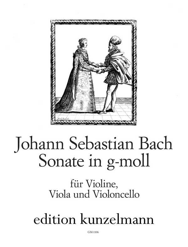 Sonate g-Moll&nbsp;&nbsp;für Violine, Viola und Violoncello&nbsp;&nbsp;Stimmen