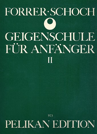 Geigenschule für Anfänger Band 2&nbsp;&nbsp;&nbsp;&nbsp;
