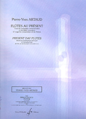 Flûtes au présent Traité des&nbsp;&nbsp;techniques contemporaines&nbsp;&nbsp;