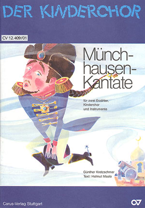 Münchhausen-Kantate für  2 Erzähler, Kinderchor und Instrumente  Partitur