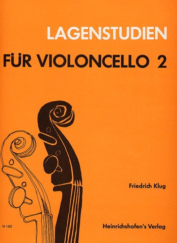 Lagenstudien Band 2&nbsp;&nbsp;für Violoncello&nbsp;&nbsp;