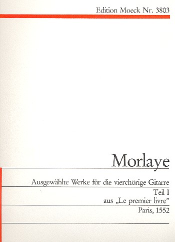 Ausgewählte Werke für die  vierchörige Gitarre Band 1  