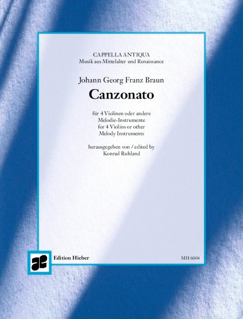 Canzonato  für 4 Violinen (andere Melodieinstrumente)  