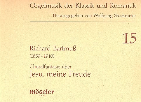Choralfantasie über 'Jesu meine Freude'&nbsp;&nbsp;für Orgel&nbsp;&nbsp;