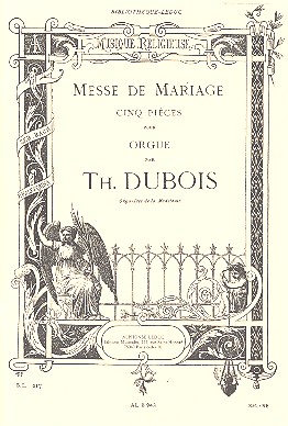 Messe de mariage - 5 pièces BL217  pour orgue  