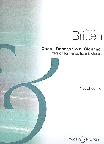 Choral dances from Gloriana&nbsp;&nbsp;for tenor, mixed chorus and harp&nbsp;&nbsp;score (en)