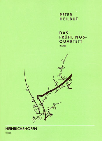 Das Frühlingsquartett  für 4 Blockflöten (SATB)  Partitur