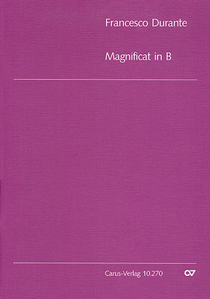 Magnificat B-Dur &nbsp;&nbsp;für gem Chor und Streicher&nbsp;&nbsp;Partitur