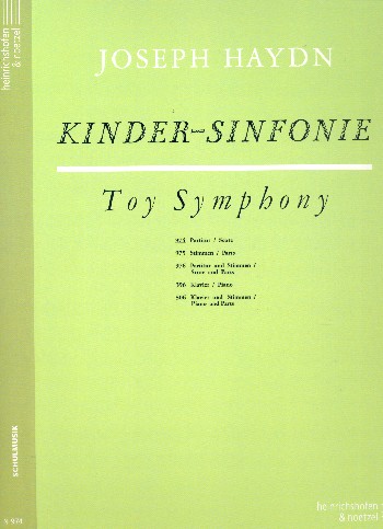 Kindersinfonie&nbsp;&nbsp;für Orchester&nbsp;&nbsp;Partitur und 6 Stimmen