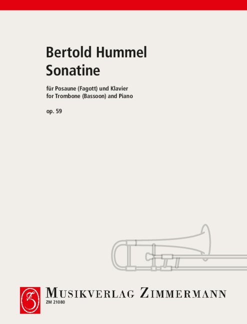 Sonatine op.59&nbsp;&nbsp;für Posaune und Klavier&nbsp;&nbsp;