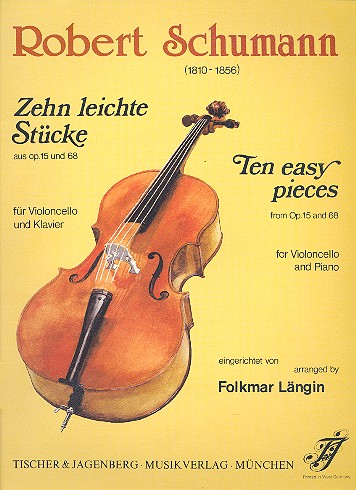 10 leichte Stücke aus op.15 und op.68  für Violoncello und Klavier  