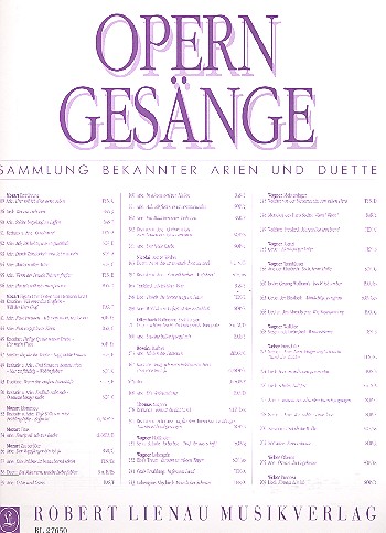 Bei Männern welche Liebe fühlen (aus 'Die Zauberflöte')  für Sopran, Bariton und Klavier  