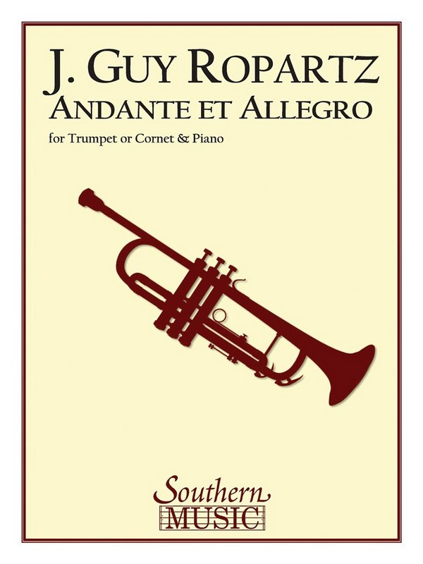 Andante and Allegro for  trumpet and piano  