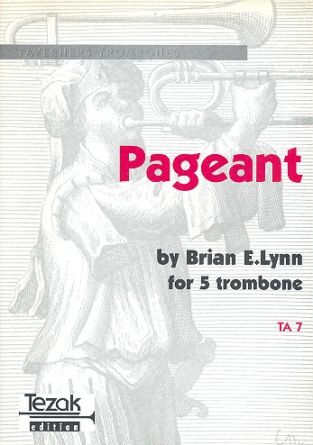 Pageant for 5 trombones  score and parts  