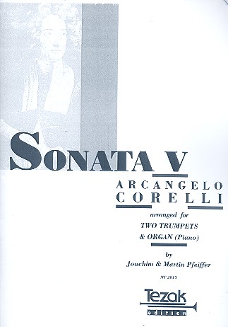 Sonata V   für 2 Trompeten und Orgel (Klavier)  
