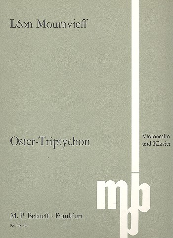 Oster-Triptychon&nbsp;&nbsp;für Violoncello und Orchester&nbsp;&nbsp;für Violoncello und Klavier