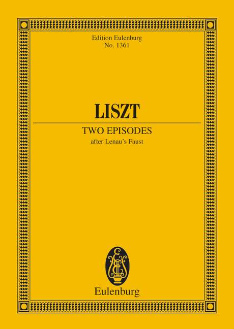 2 Episodes from Lenau's Faust  for orchestra  study score