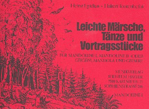 Halters Tourenheft Band 6&nbsp;&nbsp;für Mandolinenorchester&nbsp;&nbsp;Mandoline 1