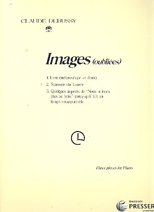 Images oubliées   pour piano  