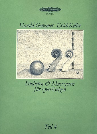 Studieren und Musizieren Band 4  für 2 Violinen  Partitur