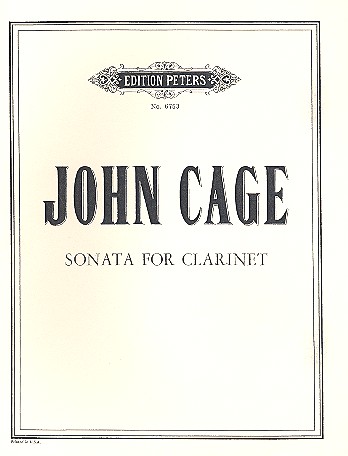 Sonata&nbsp;&nbsp;for clarinet&nbsp;&nbsp;