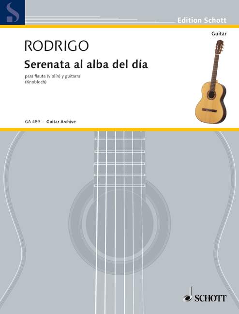 Serenata al alba del dia&nbsp;&nbsp;für Flöte (Violine) und Gitarre&nbsp;&nbsp;