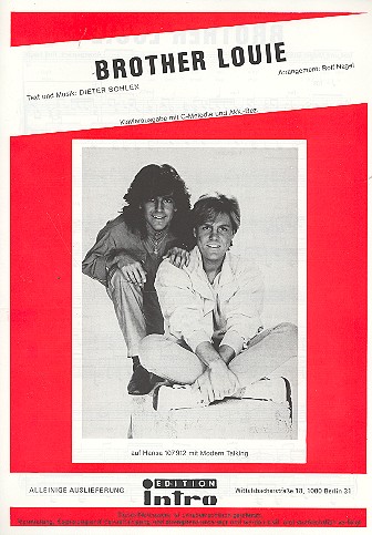Brother Louie  für Gesang und Klavier  Einzelausgabe
