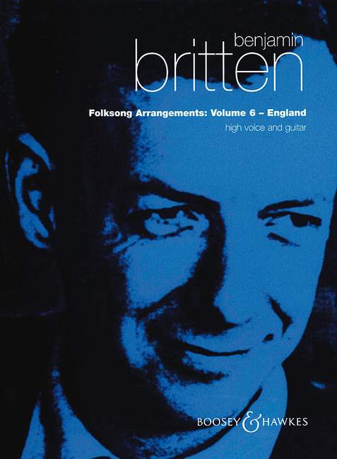 Folksong Arrangements vol.6 (England)&nbsp;&nbsp;for high voice and guitar&nbsp;&nbsp;