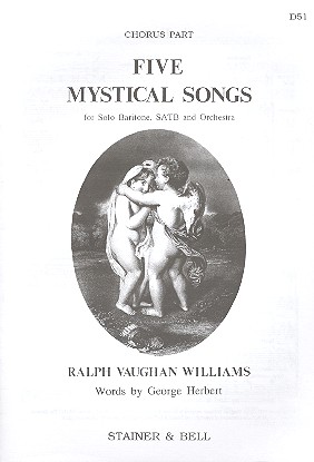 5 mystical songs for solo  baritone, mixed chorus and  orchestra, chorus part