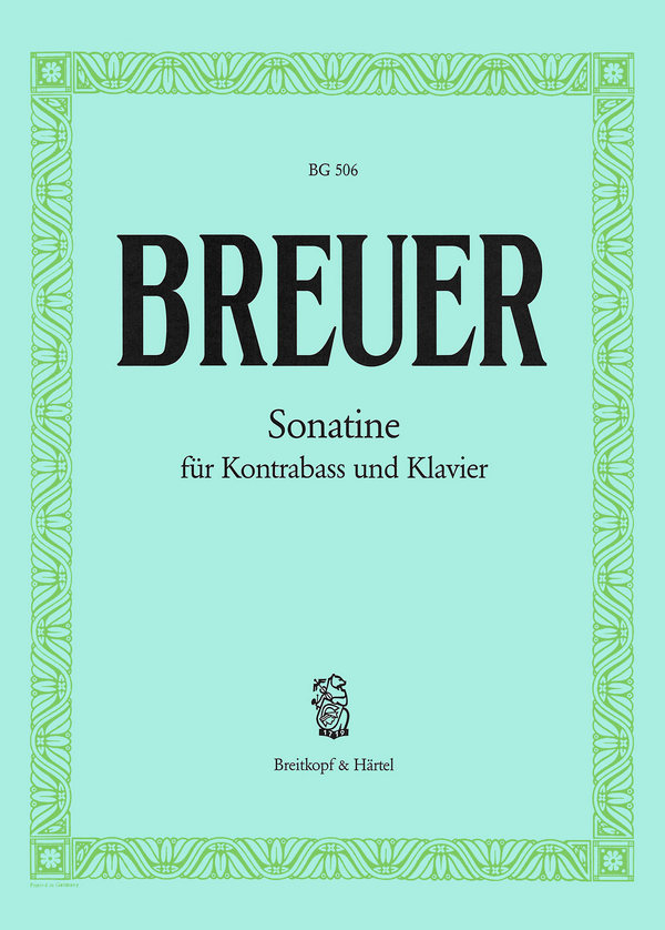 Sonatine in e&nbsp;&nbsp;für Kontrabass und Klavier&nbsp;&nbsp;
