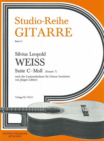 Suite c-Moll (Sonate 7)  für Gitarre  