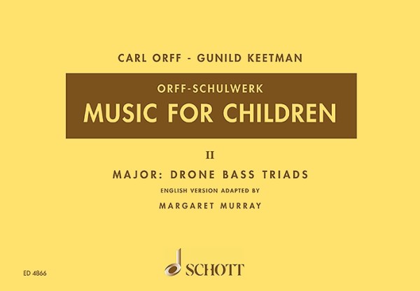 Music for Children vol.2 - major drone bass-triads&nbsp;&nbsp;für 4 Blockflöten (SATB)&nbsp;&nbsp;score