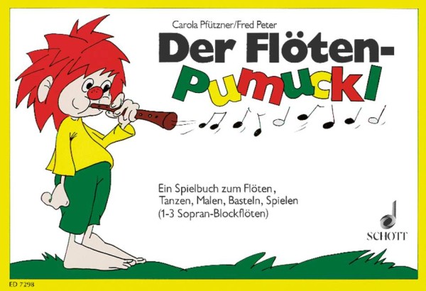 Der Flöten-Pumuckl&nbsp;&nbsp;für 1-3 Sopran-Blockflöten&nbsp;&nbsp;