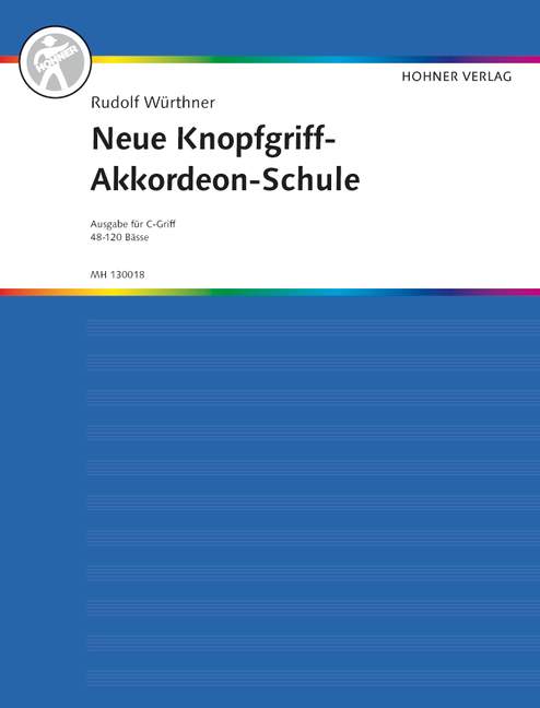 Neue Knopfgriff-Akkordeonschule  für C-Griff-Akkordeon  