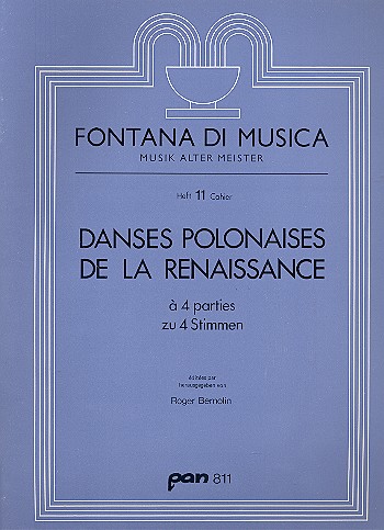 Danses polonaises de la renaissance&nbsp;&nbsp;zu 4 Stimmen&nbsp;&nbsp;
