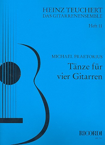 Tänze für 4 Gitarren (Verlagskopie)&nbsp;&nbsp;&nbsp;&nbsp;