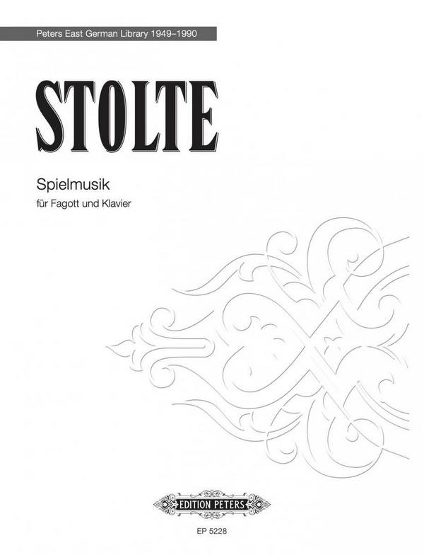 Spielmusik  für Fagott und Klavier  