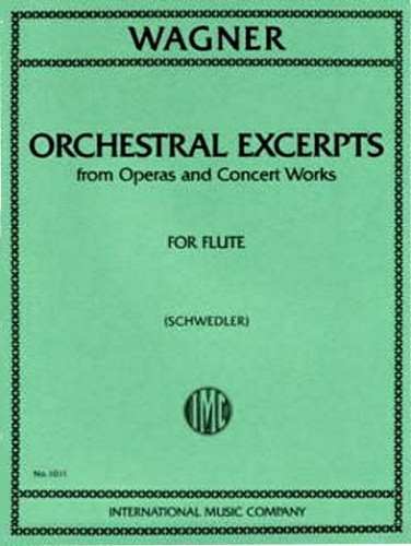 Orchestral Excerpts&nbsp;&nbsp;for flute&nbsp;&nbsp;SCHWEDLER, ED