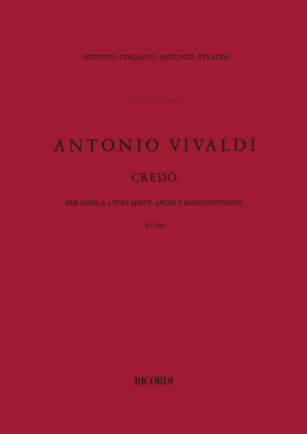 CREDO PER SATB CORO E ARCHI&nbsp;&nbsp;MALIPIERO, GIAN FRANCESCO, ED&nbsp;&nbsp;PARTITURA (LA)