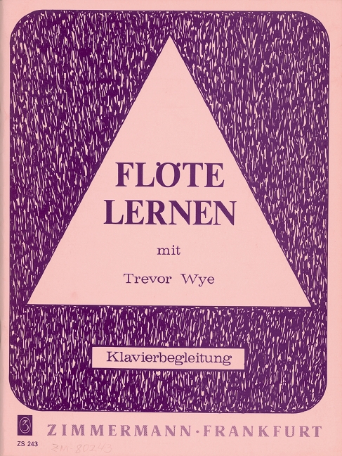 Flöte lernen mit Trevor Wye&nbsp;&nbsp;&nbsp;&nbsp;Klavierbegleitung zu Band 1 und 2 / Partitur