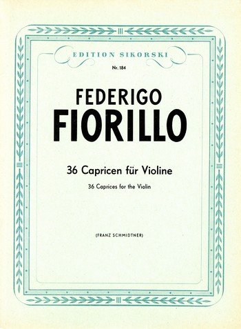 36 Capricen  für Violine  