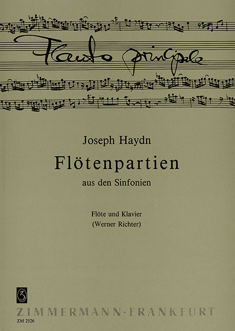 Flötenpartien aus Sinfonien&nbsp;&nbsp;für Flöte und Klavier&nbsp;&nbsp;