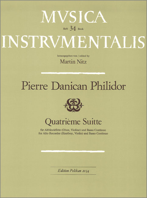 Suitte no.4 für Altblockflöte  (Oboe, Violine) und Bc  